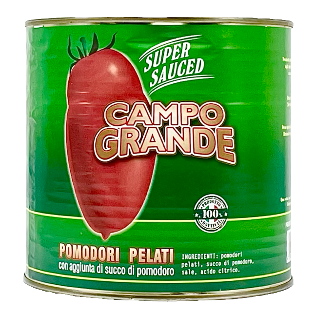 カンポグランデ ホールトマト缶 2,55kg