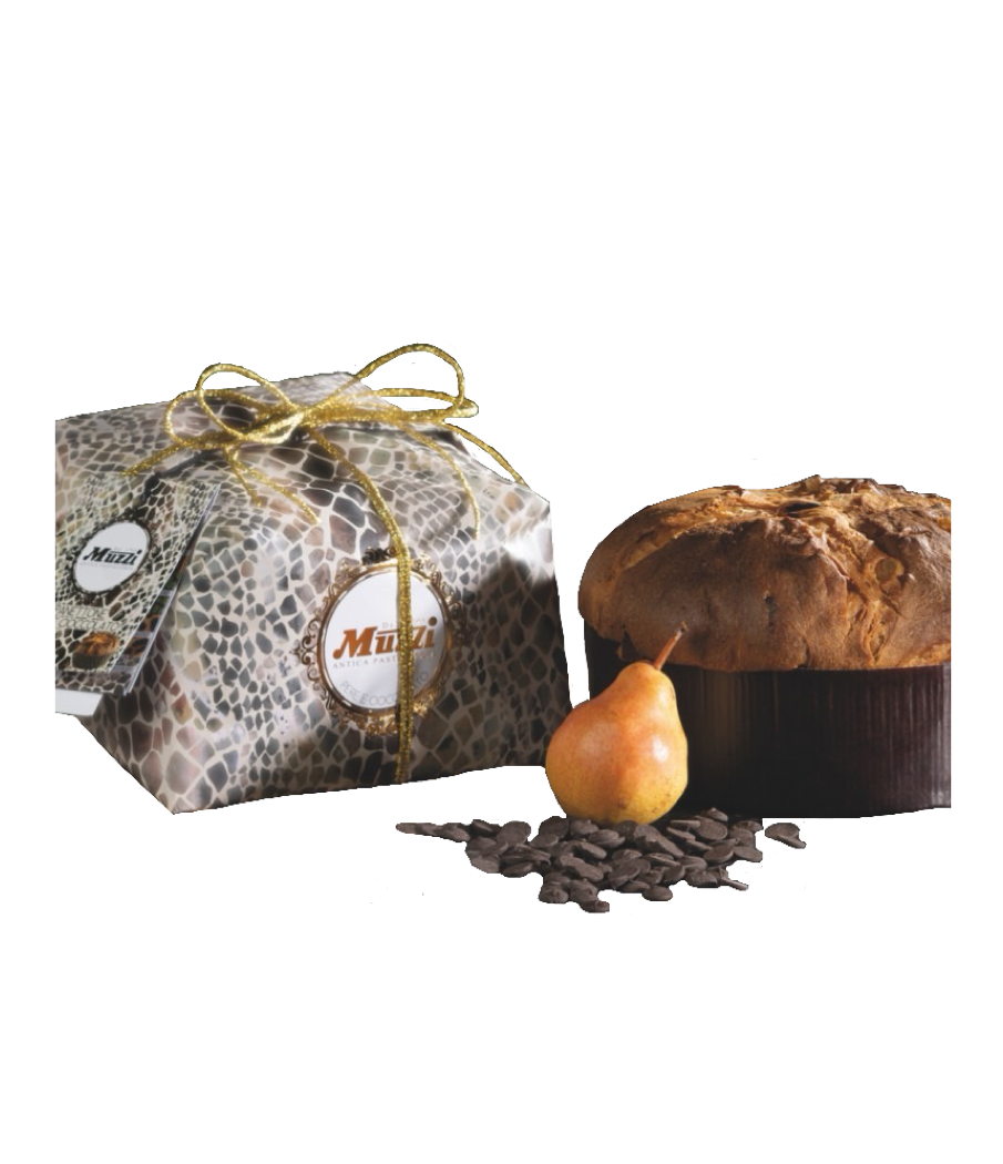 【予約商品】ムッツィ パネットーネ チョコ&洋梨 1kg