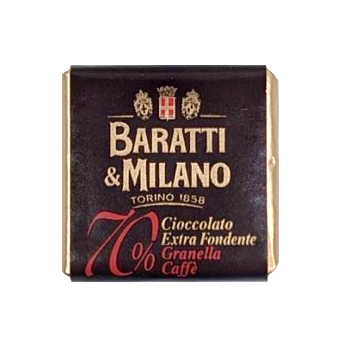 バラッティ&ミラノ ナポリタン 70％ コーヒー豆入り 10個セット