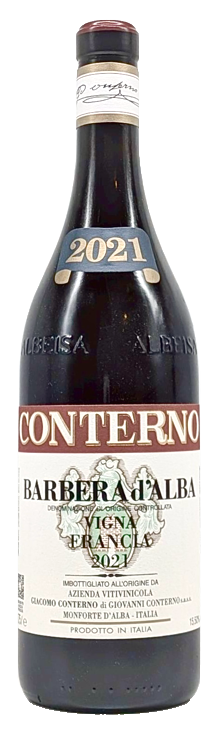 バルベーラ ダルバ ヴィーニャ フランチャ 2021 〈ジャコモ コンテルノ〉